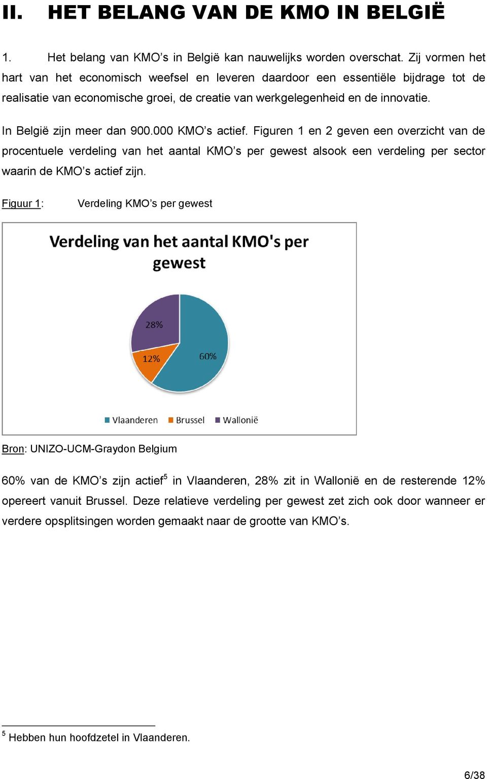 In België zijn meer dan 900.000 KMO s actief.