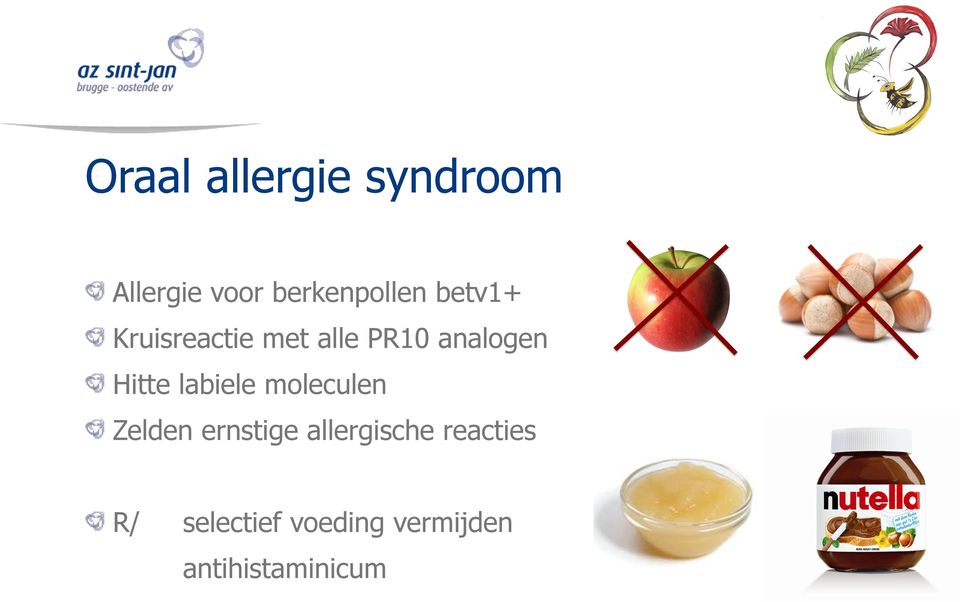 labiele moleculen Zelden ernstige allergische