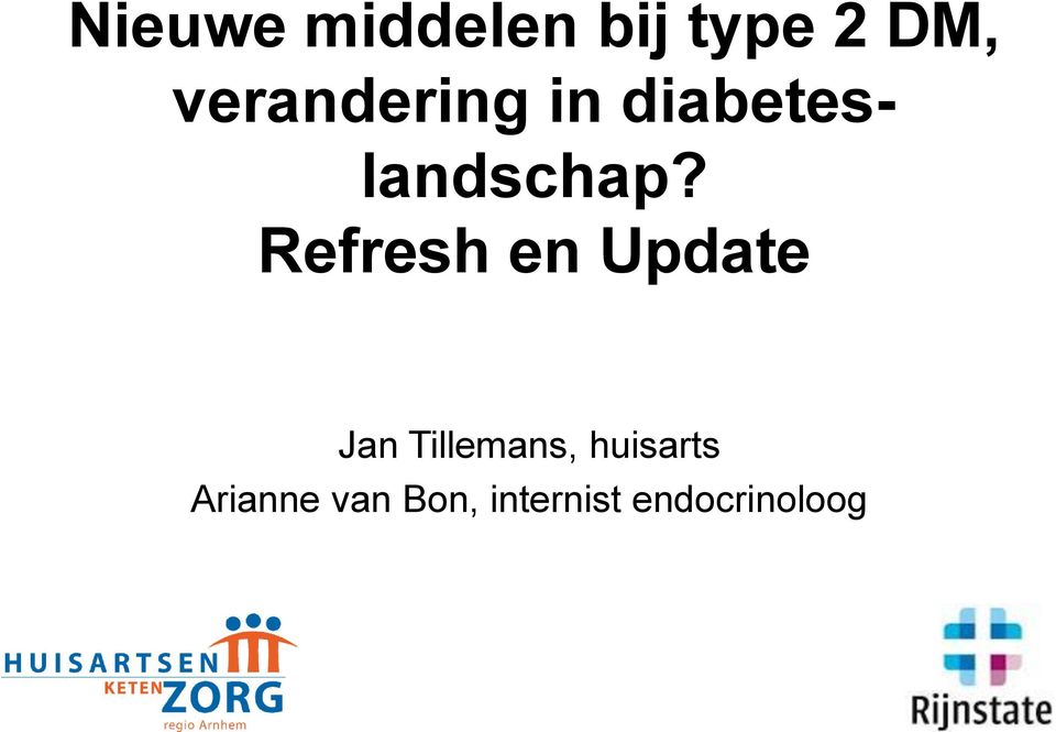 Refresh en Update Jan Tillemans,