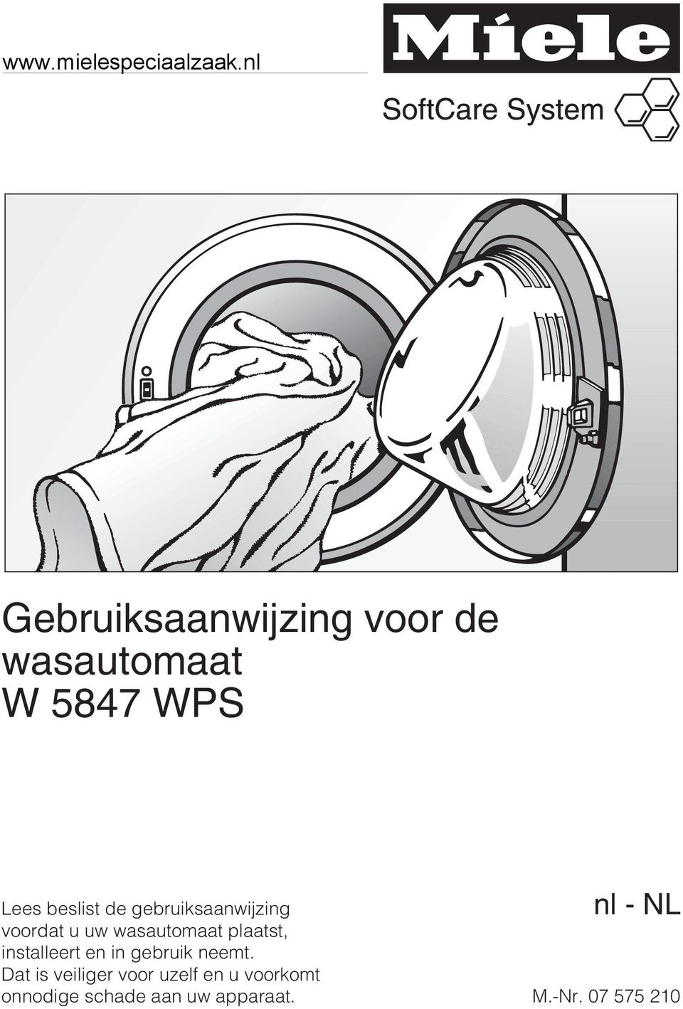 gebruiksaanwijzing nl-nl voordat u uw wasautomaat plaatst,
