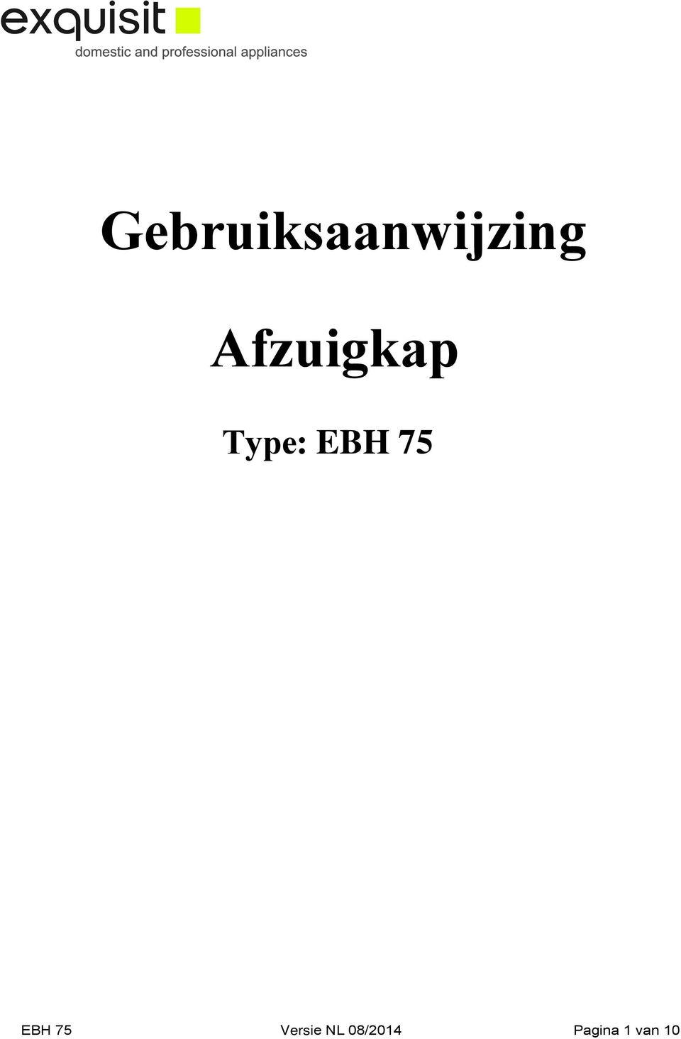 75 EBH 75 Versie NL