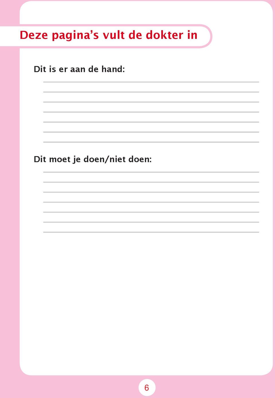 er aan de hand: Dit