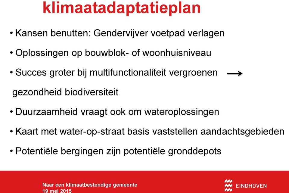 gezondheid biodiversiteit Duurzaamheid vraagt ook om wateroplossingen Kaart met