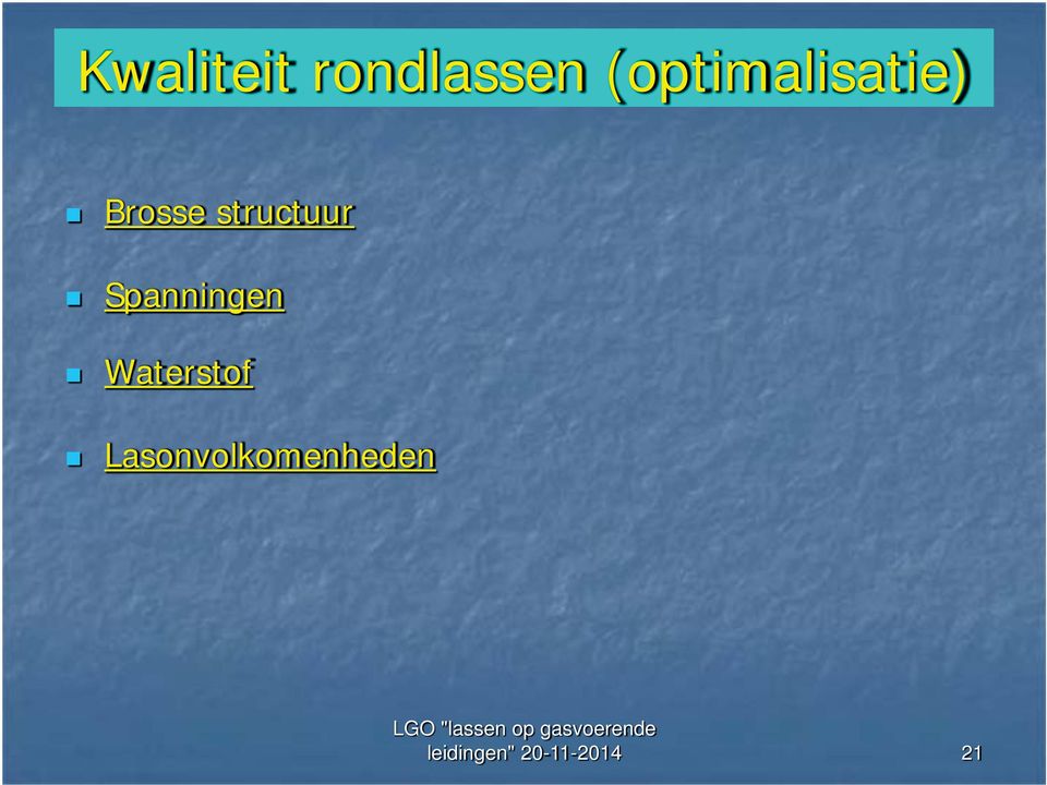 structuur Spanningen