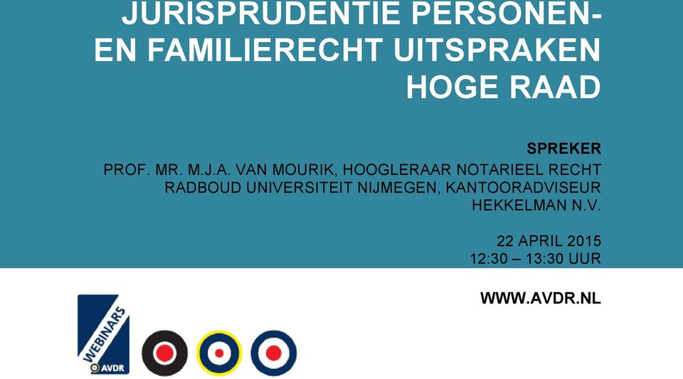 NOTARIEEL RECHT RADBOUD UNIVERSITEIT NIJMEGEN,