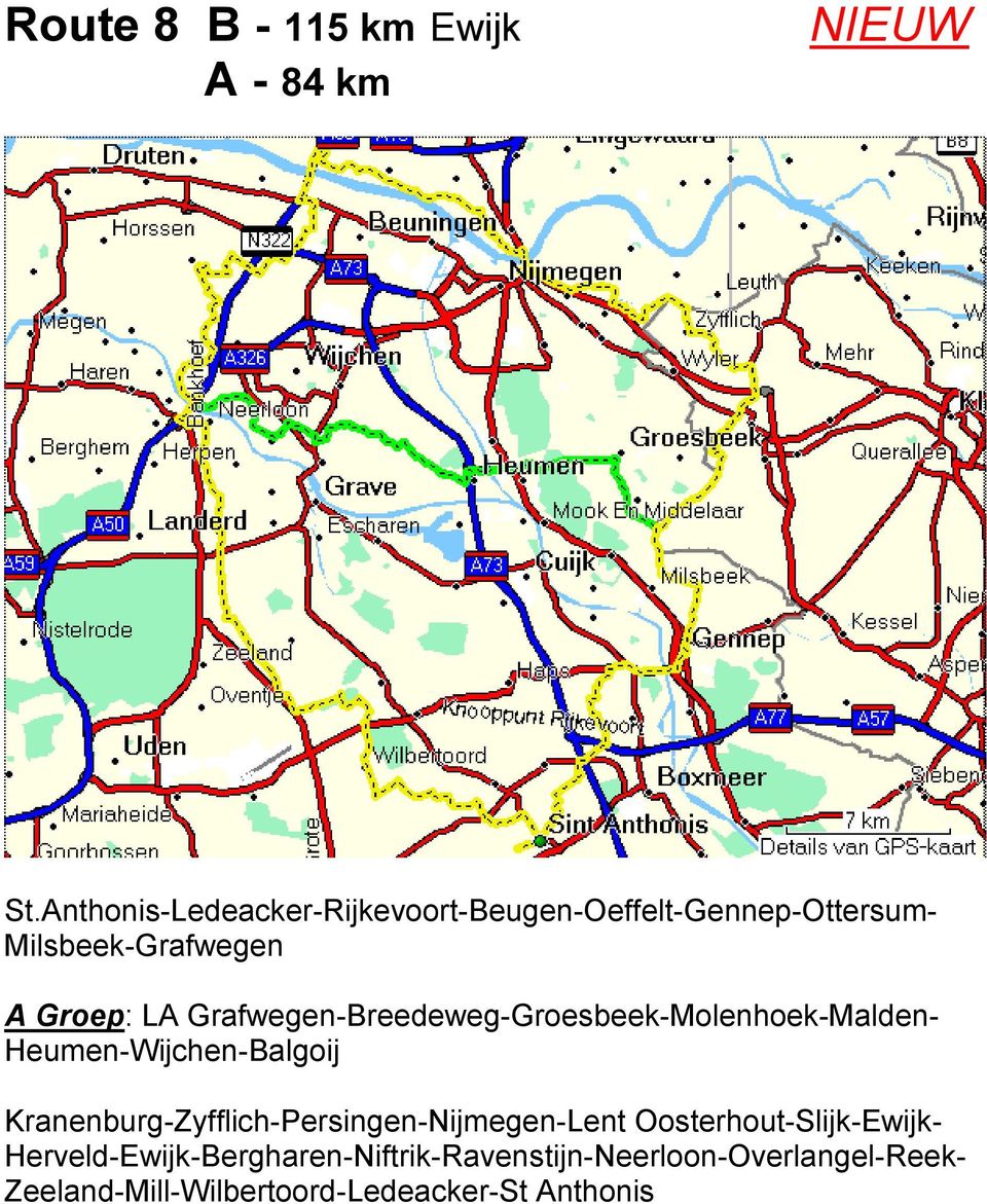 Grafwegen-Breedeweg-Groesbeek-Molenhoek-Malden- Heumen-Wijchen-Balgoij