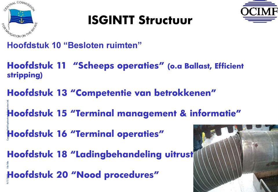 a Ballast, Efficient stripping) Hoofdstuk 13 Competentie van betrokkenen