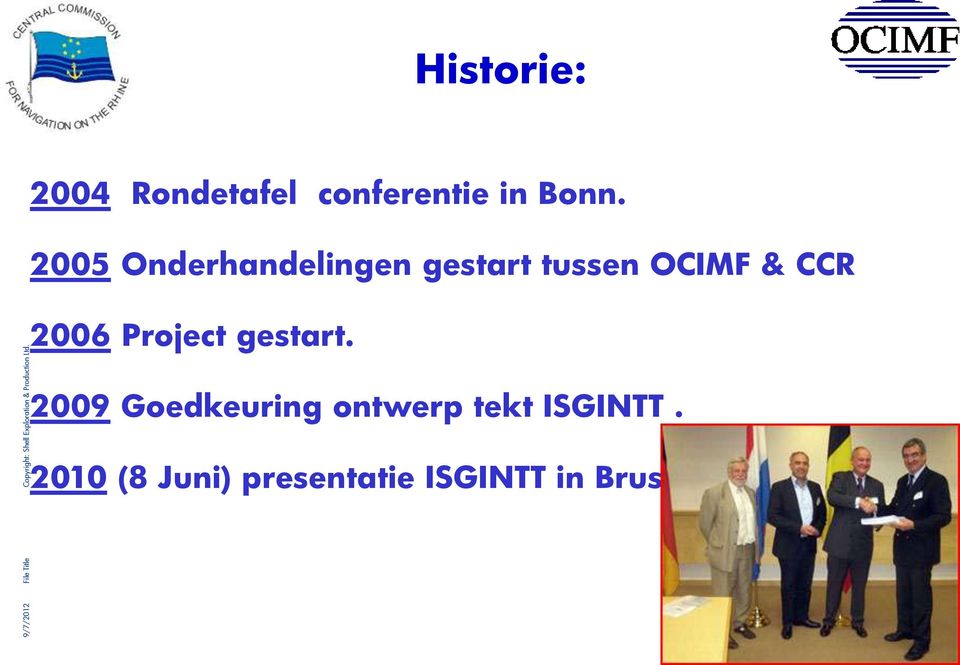 2006 Project gestart.