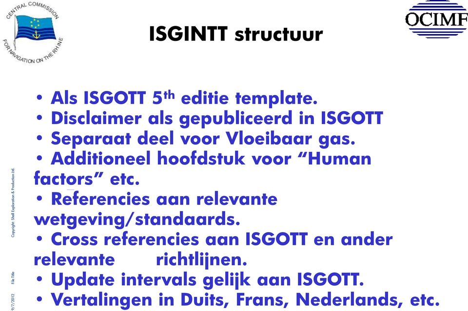 Additioneel hoofdstuk voor Human factors etc.