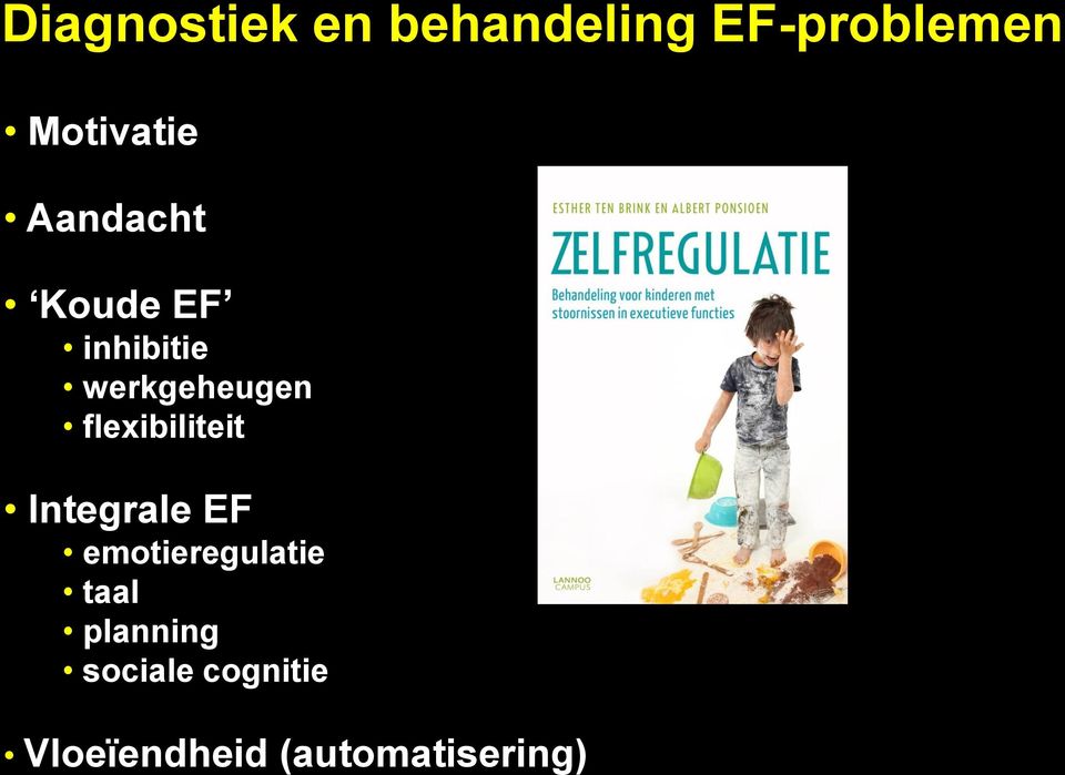 werkgeheugen flexibiliteit Integrale EF