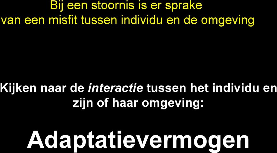 Kijken naar de interactie tussen het