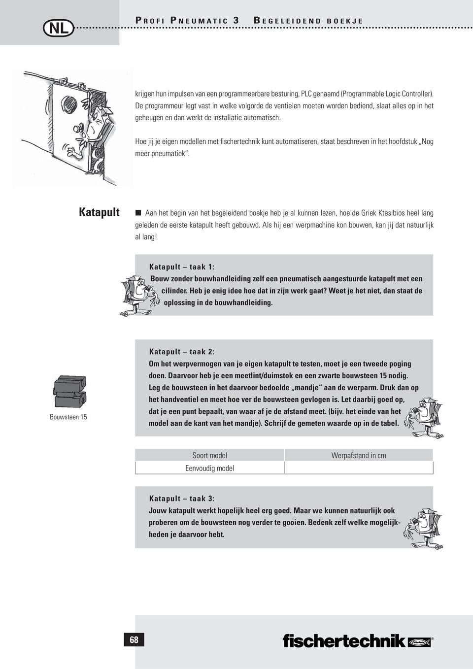 Hoe jij je eigen modellen met fischertechnik kunt automatiseren, staat beschreven in het hoofdstuk Nog meer pneumatiek.