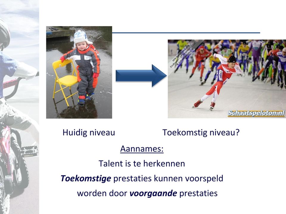 Toekomstige prestaties kunnen