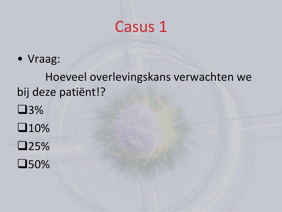 overlevingskans