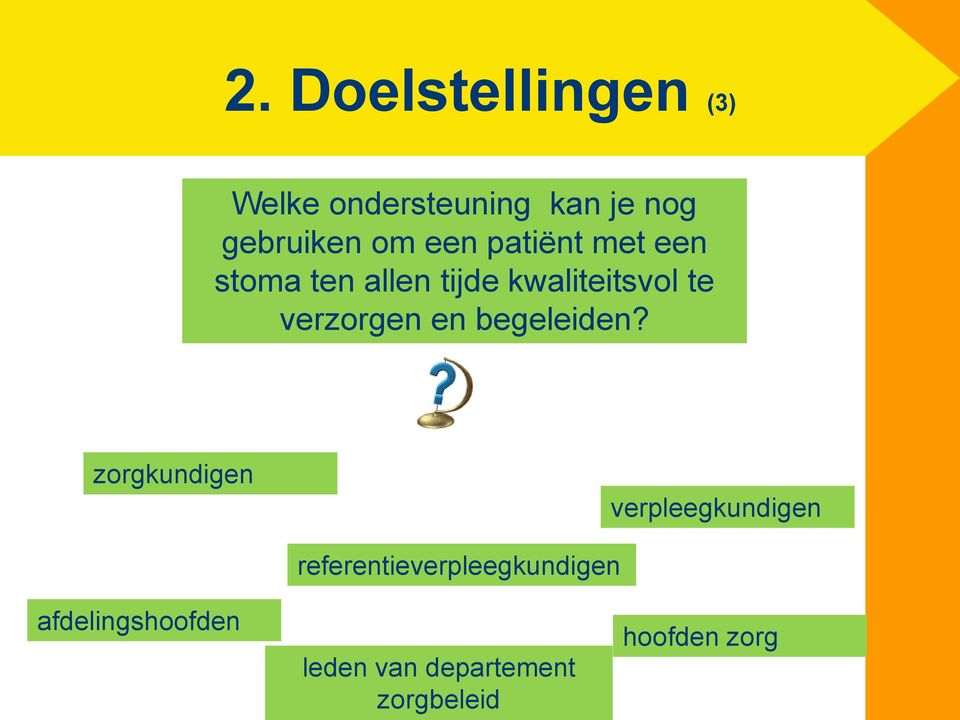 verzorgen en begeleiden?