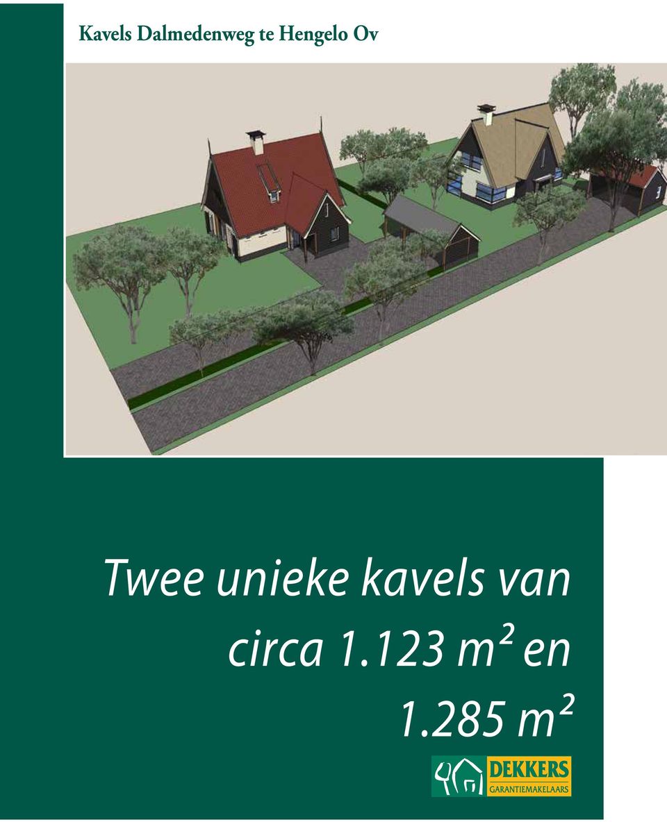 unieke kavels van