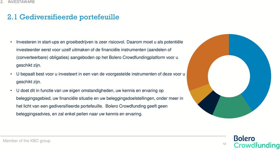 Crowdfundingplatform voor u geschikt zijn. U bepaalt best voor u investeert in een van de voorgestelde instrumenten of deze voor u geschikt zijn.