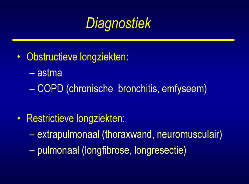 Restrictieve longziekten: extrapulmonaal