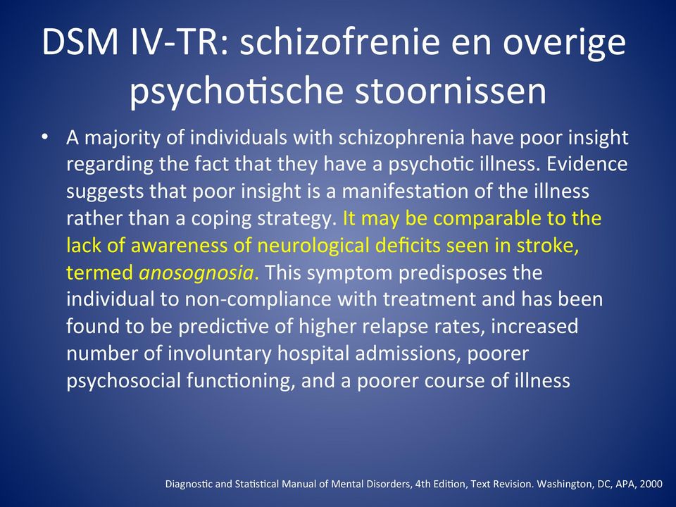 It may be comparable to the lack of awareness of neurological deficits seen in stroke, termed anosognosia.