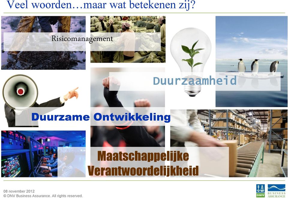 Duurzaamheid Duurzame