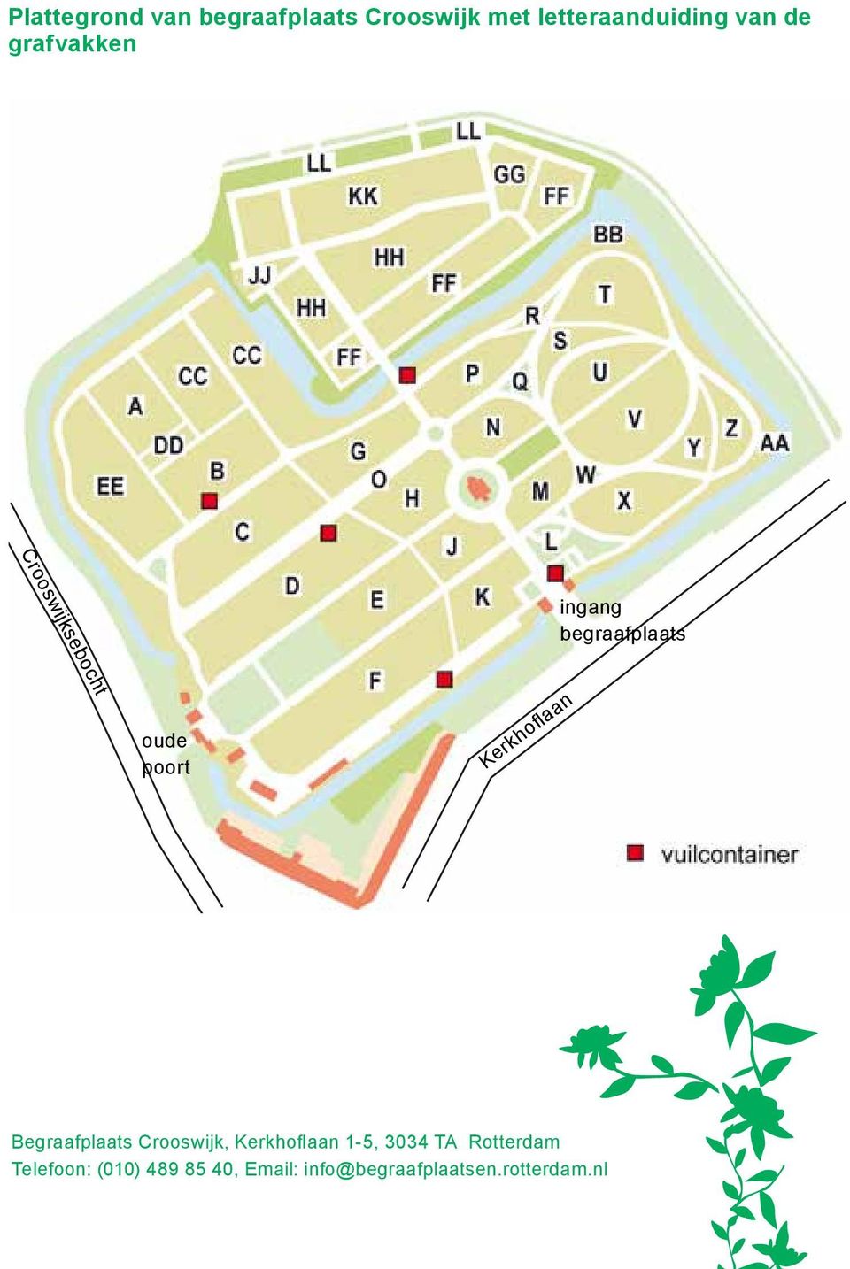 Kerkhoflaan Begraafplaats Crooswijk, Kerkhoflaan 1-5, 3034 TA