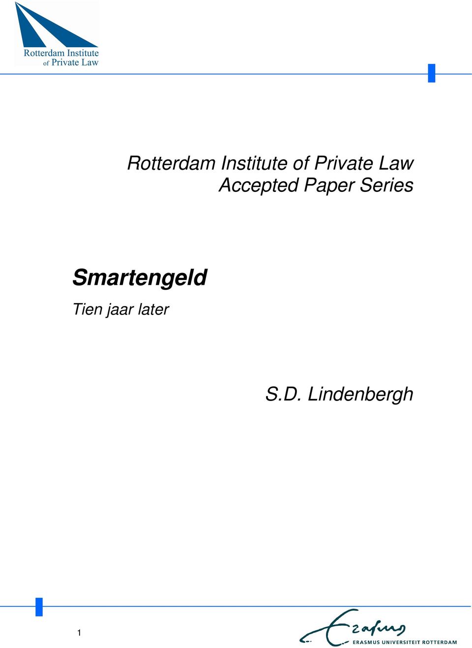 Paper Series Smartengeld