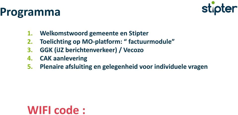 GGK (ijz berichtenverkeer) / Vecozo 4.