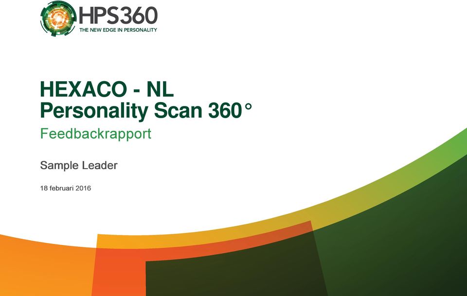 Personality Scan 360