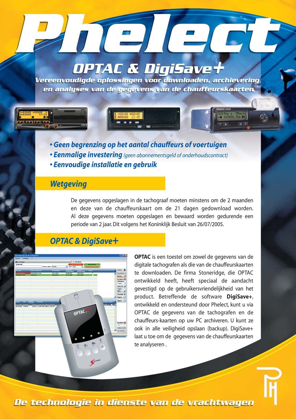 Wetgeving. OPTAC & DigiSave+ - PDF Gratis download