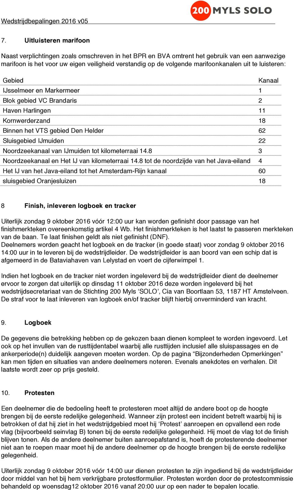 Noordzeekanaal van IJmuiden tot kilometerraai 14.8 3 Noordzeekanaal en Het IJ van kilometerraai 14.