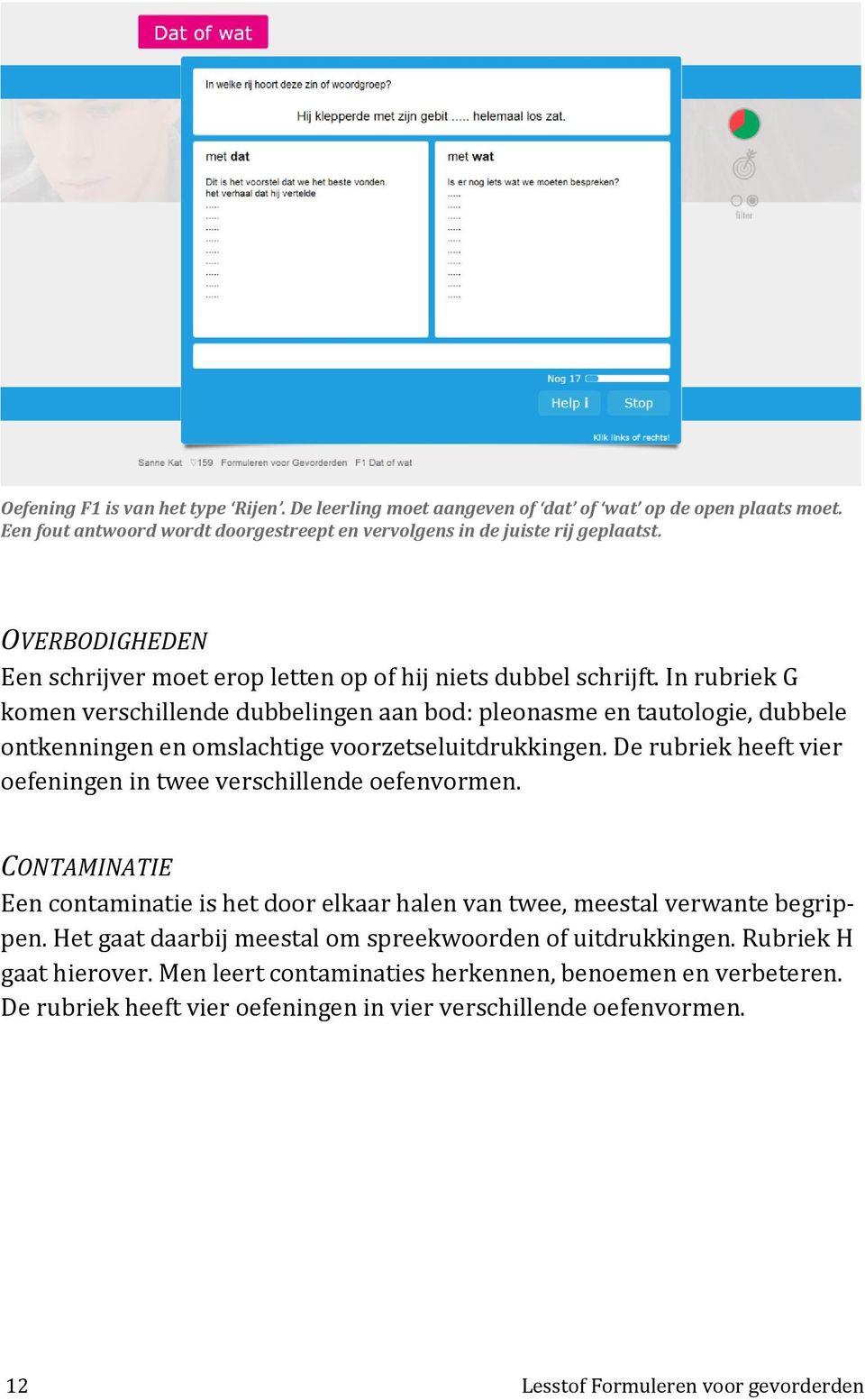 Lesstof. Formuleren. voor gevorderden - PDF Gratis download