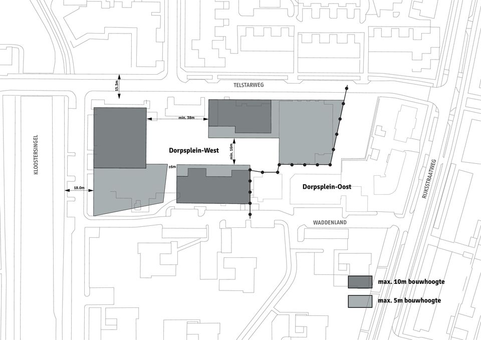 0m ±6m Dorpsplein-Oost RIJKSSTRAATWEG