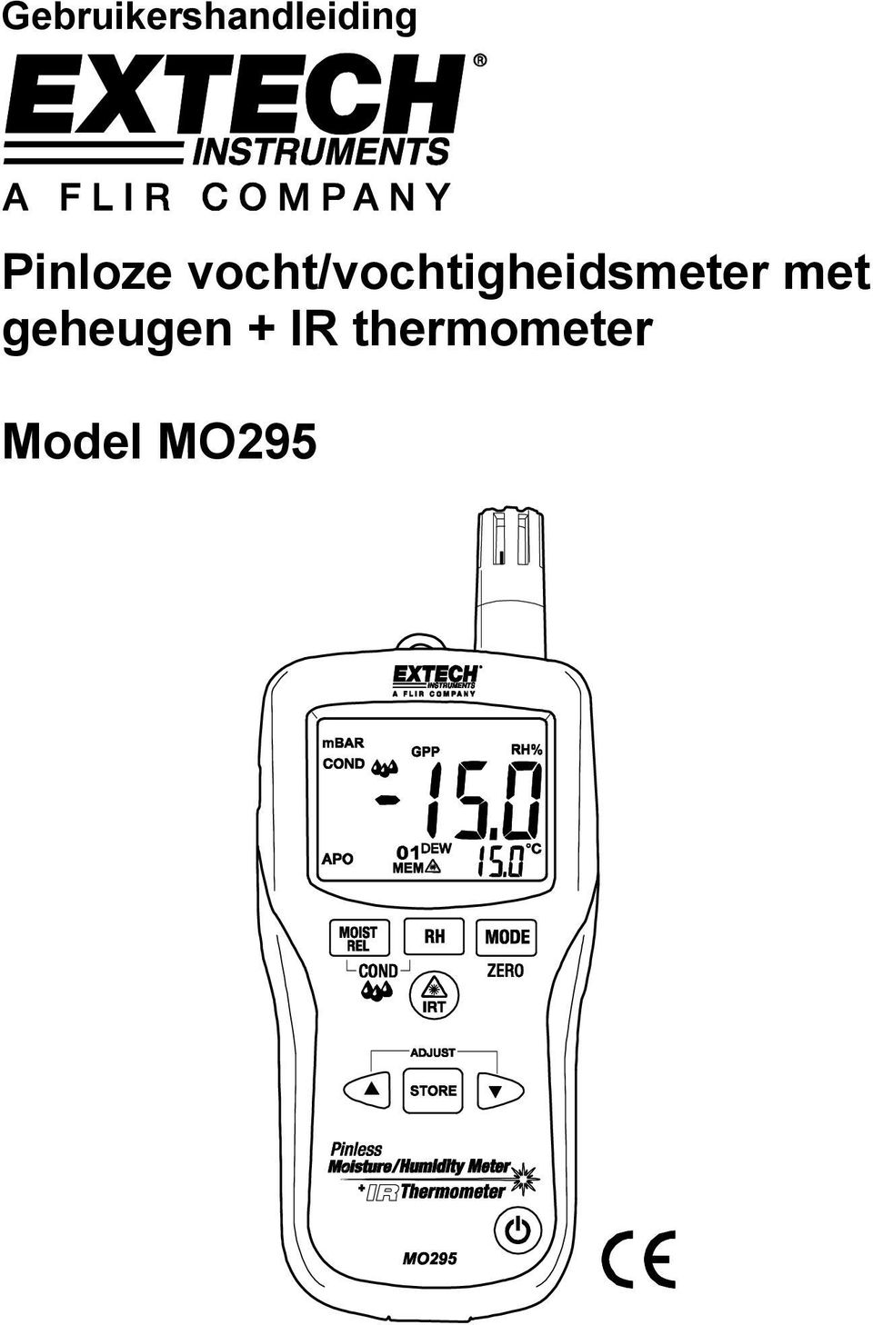 vocht/vochtigheidsmeter