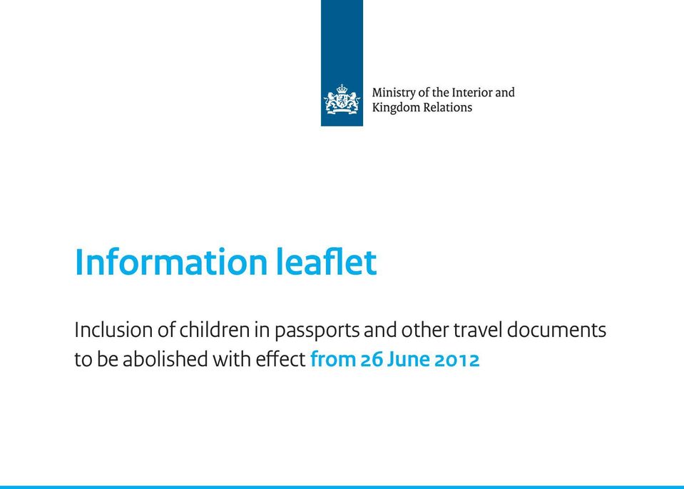 other travel documents to be