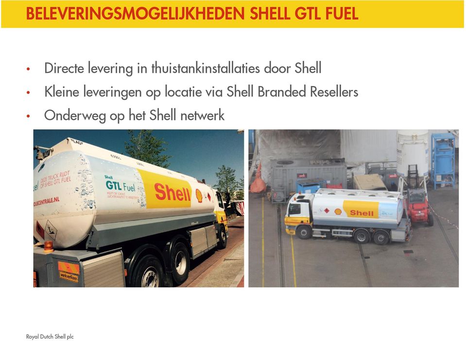 door Shell Kleine leveringen op locatie via