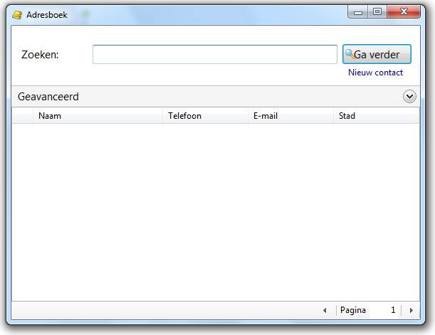 Adresboek contact toevoegen Contacten toevoegen in het