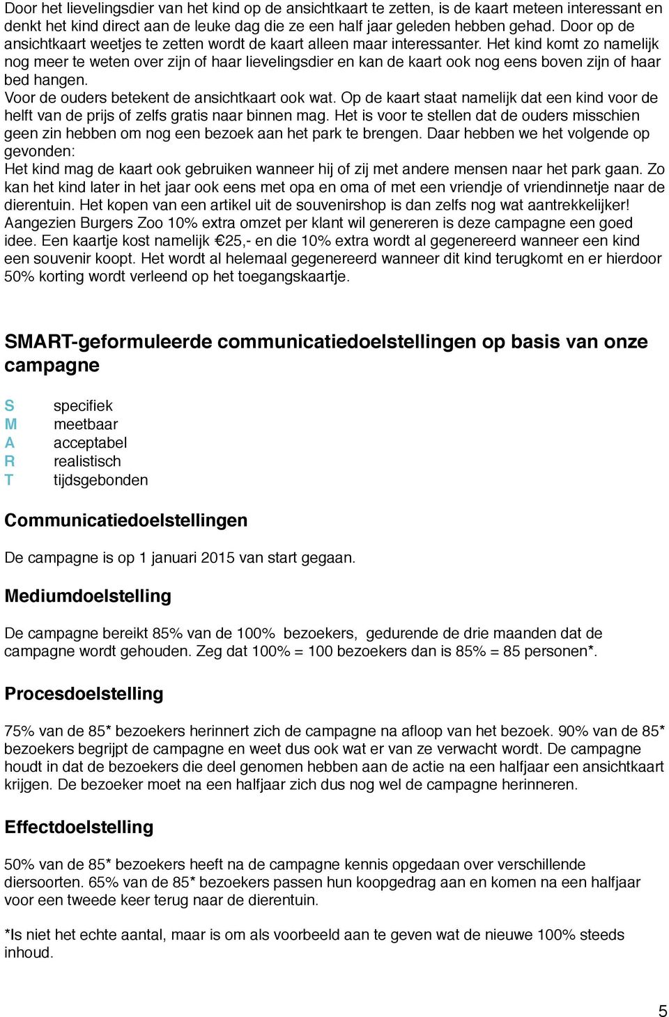 Het kind komt zo namelijk nog meer te weten over zijn of haar lievelingsdier en kan de kaart ook nog eens boven zijn of haar bed hangen. Voor de ouders betekent de ansichtkaart ook wat.