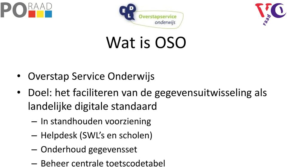 digitale standaard In standhouden voorziening Helpdesk