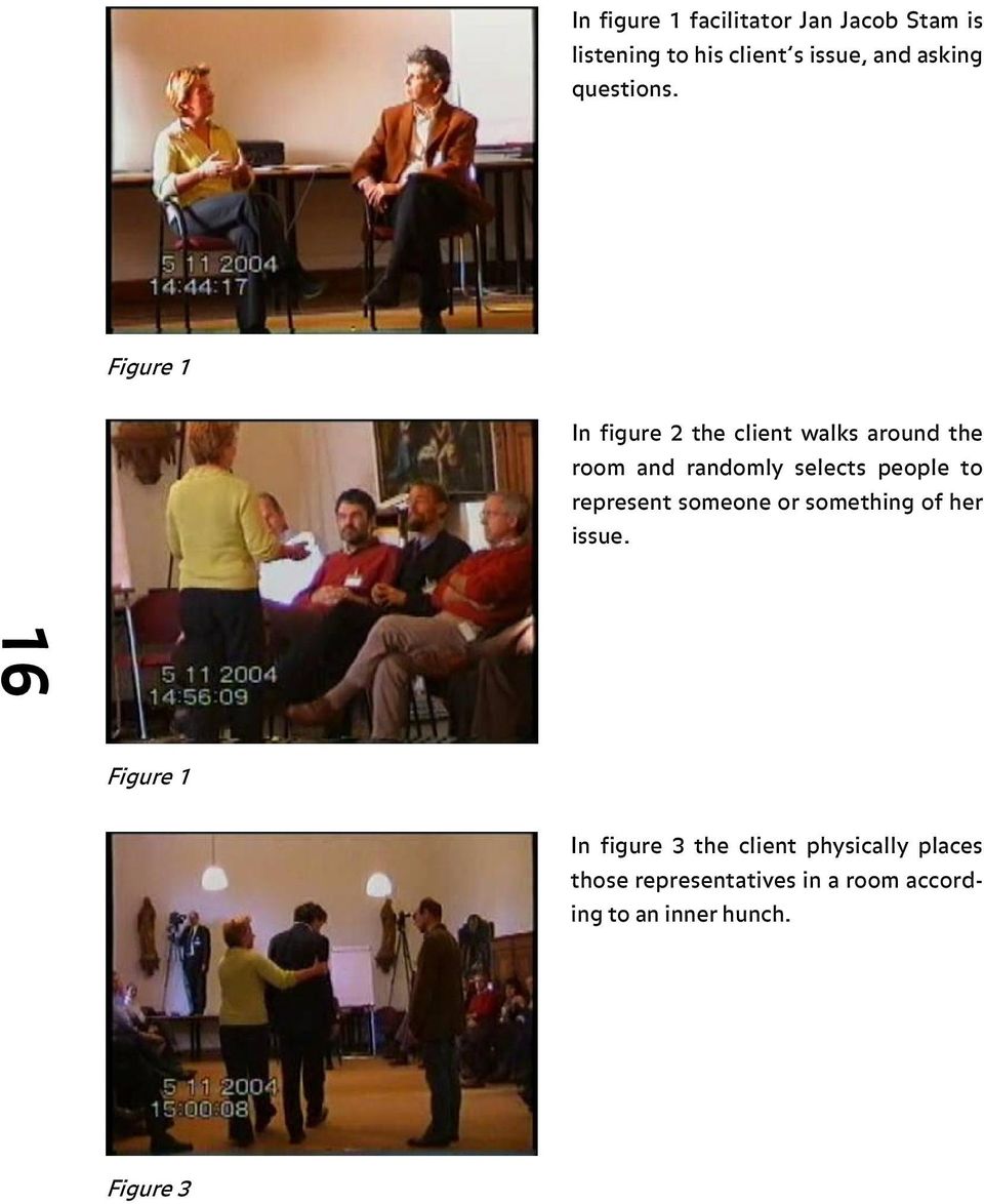 Figure 1 In figure 2 the client walks around the room and randomly selects people to