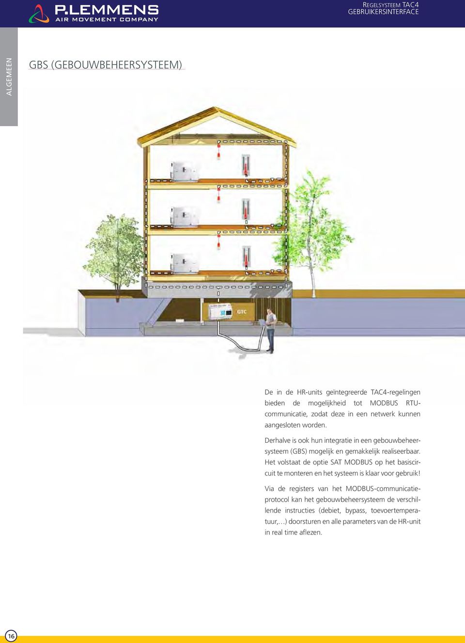 Derhalve is ook hun integratie in een gebouwbeheersysteem (gbs) mogelijk en gemakkelijk realiseerbaar.