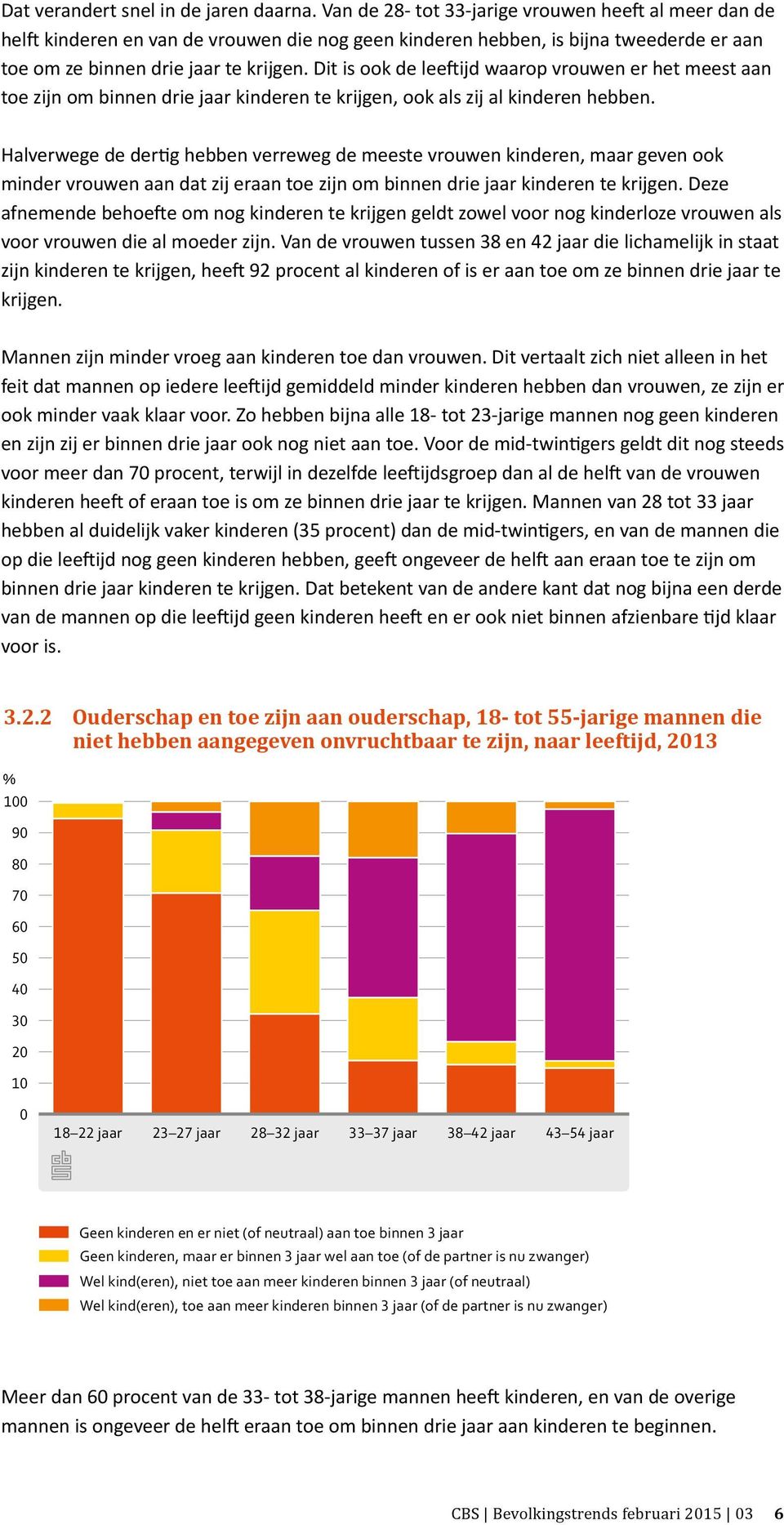 Dit is ook de leeftijd waarop vrouwen er het meest aan toe zijn om binnen drie jaar kinderen te krijgen, ook als zij al kinderen hebben.