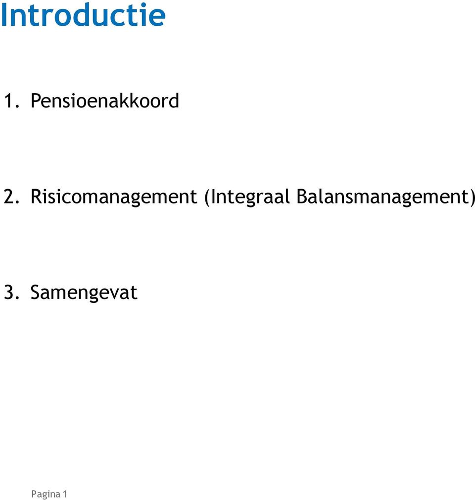 Risicomanagement