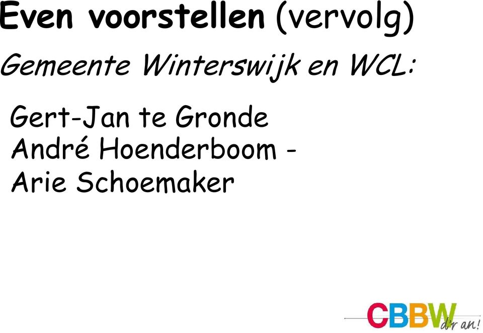 WCL: Gert-Jan te Gronde