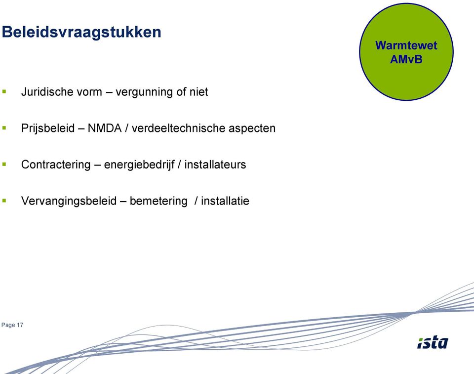 verdeeltechnische aspecten Contractering