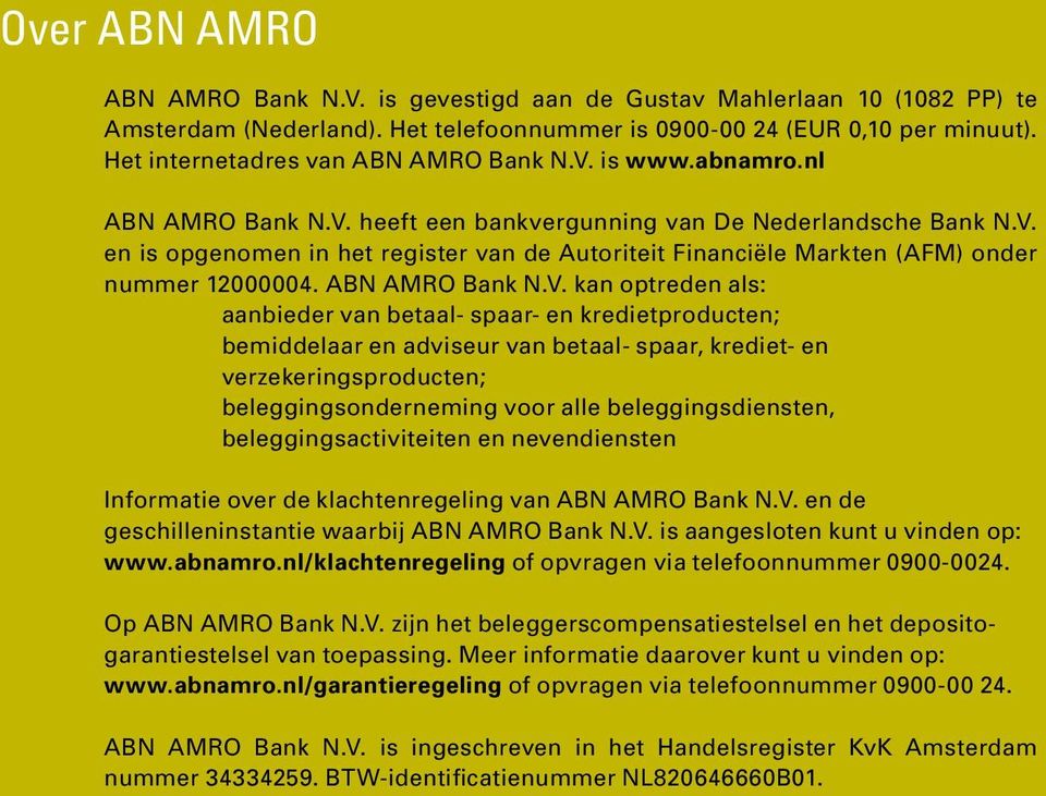 ABN AMRO Bank N.V.