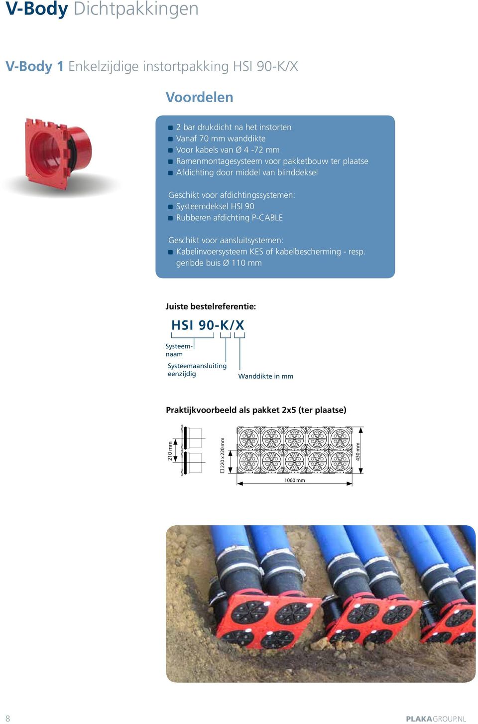 P-CABLE Geschikt voor aansluitsystemen: Kabelinvoersysteem KES of kabelbescherming - resp.