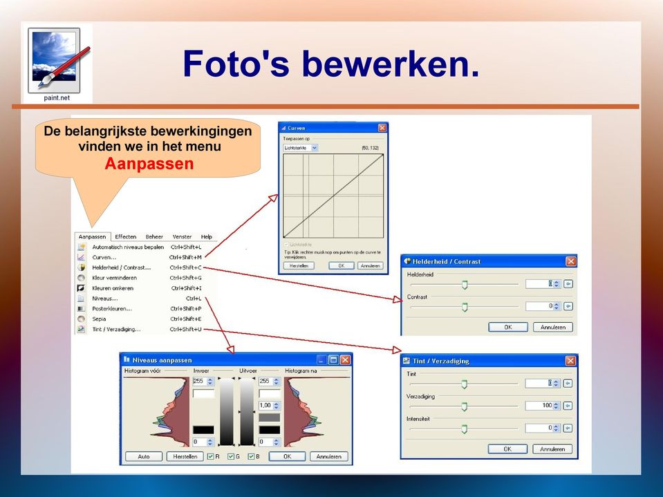 bewerkingingen