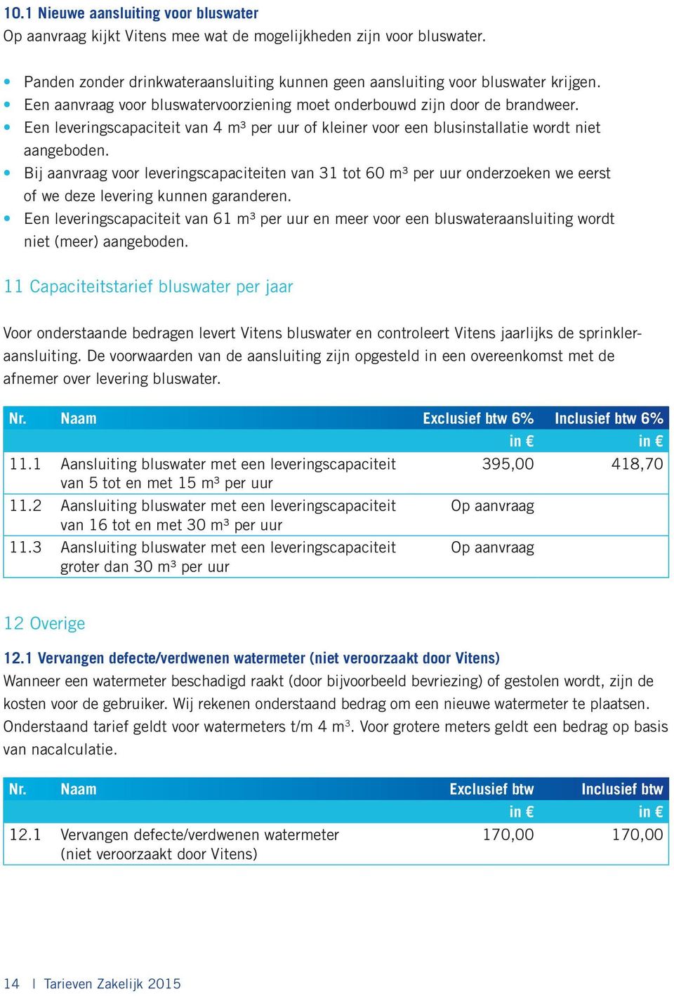 Bij aanvraag voor leveringscapaciteiten van 31 tot 60 m³ onderzoeken we eerst of we deze levering kunnen garanderen.