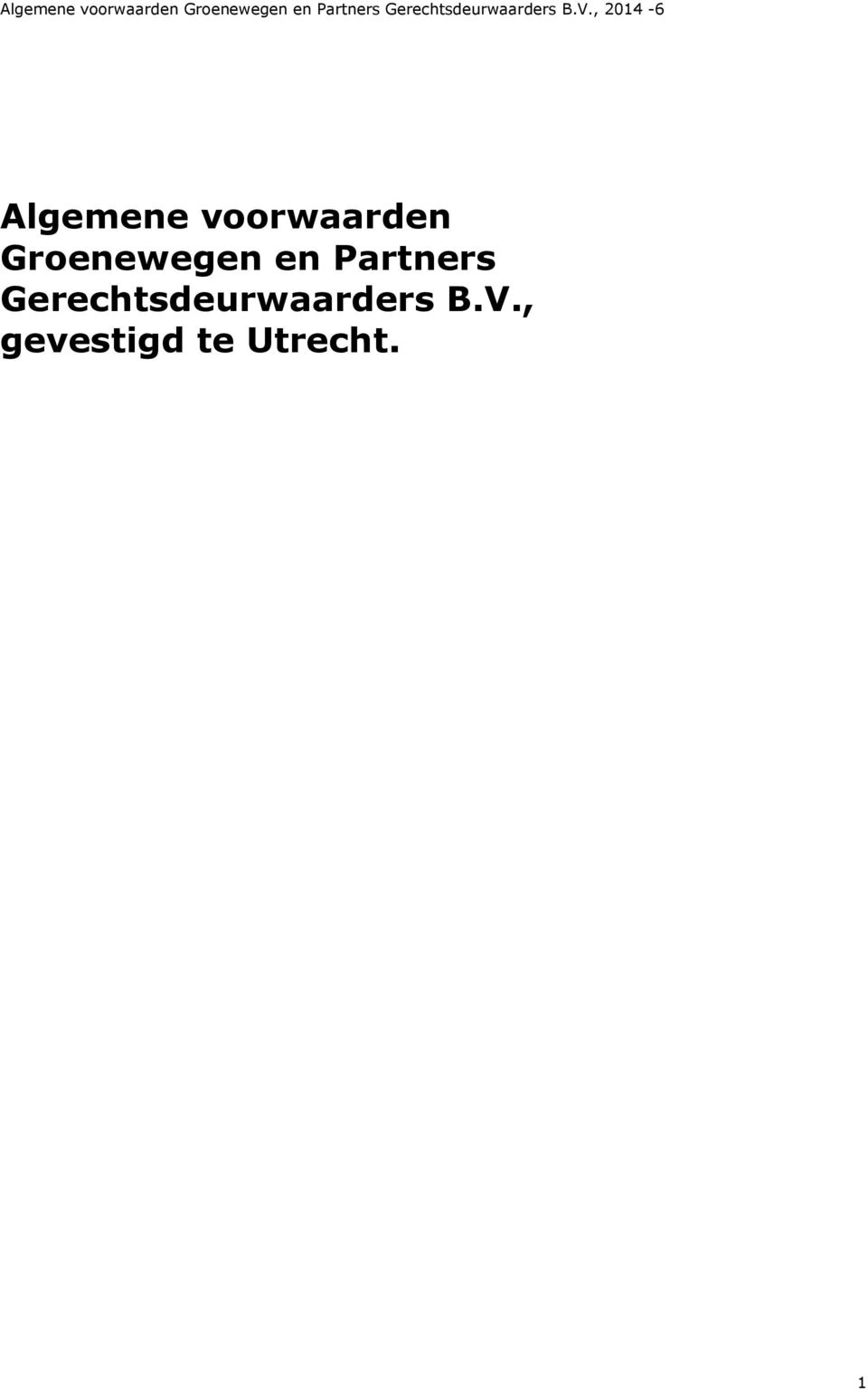 Gerechtsdeurwaarders B.