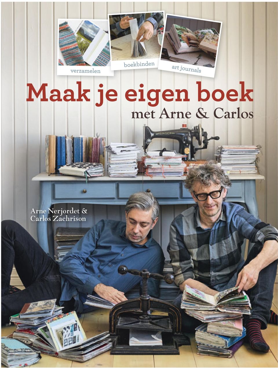 boek met Arne & Carlos